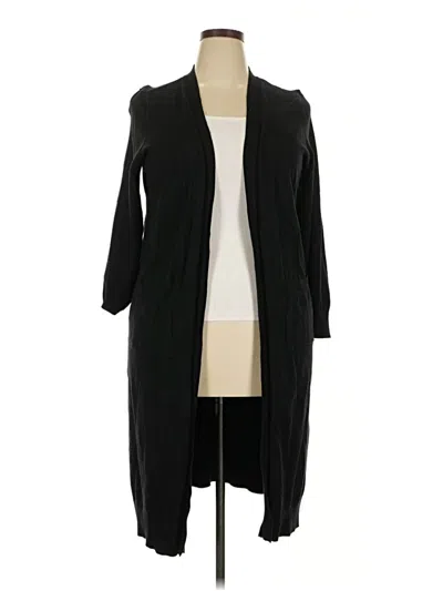 Pre-owned Torrid Cardigan Sweater In Black