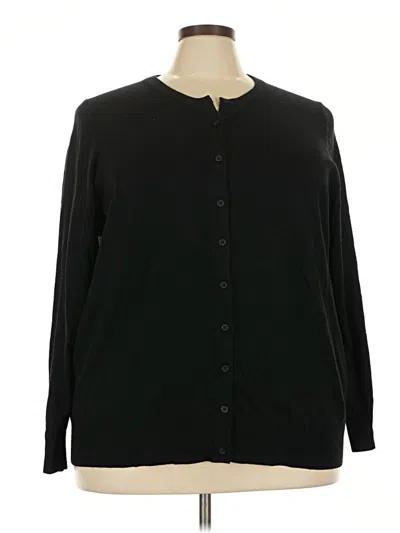Pre-owned Torrid Cardigan Sweater In Black