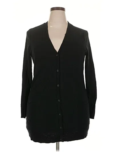 Pre-owned Torrid Cardigan Sweater In Black