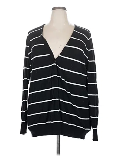 Pre-owned Torrid Cardigan Sweater In Black