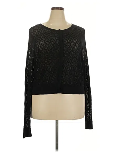 Pre-owned Torrid Cardigan Sweater In Black