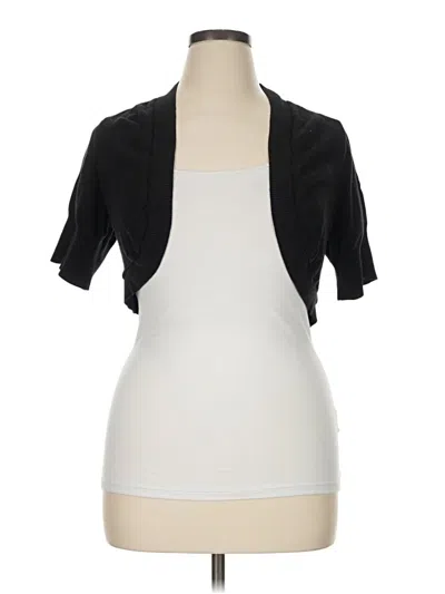 Pre-owned Torrid Cardigan Sweater In Black