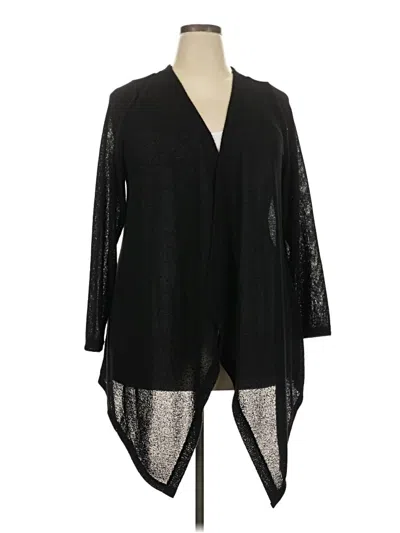 Pre-owned Torrid Cardigan Sweater In Black