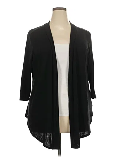 Pre-owned Torrid Cardigan Sweater In Black