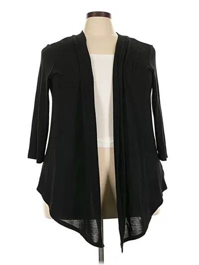 Pre-owned Torrid Cardigan Sweater In Black