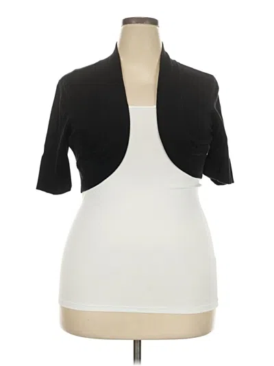 Pre-owned Torrid Cardigan Sweater In Black