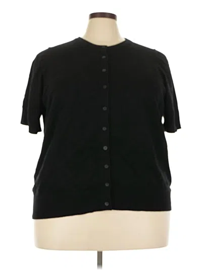 Pre-owned Torrid Cardigan Sweater In Black