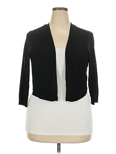 Pre-owned Torrid Cardigan Sweater In Black