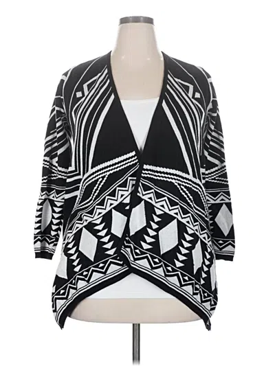 Pre-owned Torrid Cardigan Sweater In Black