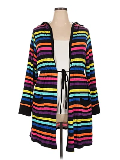 Pre-owned Torrid Cardigan Sweater In Black