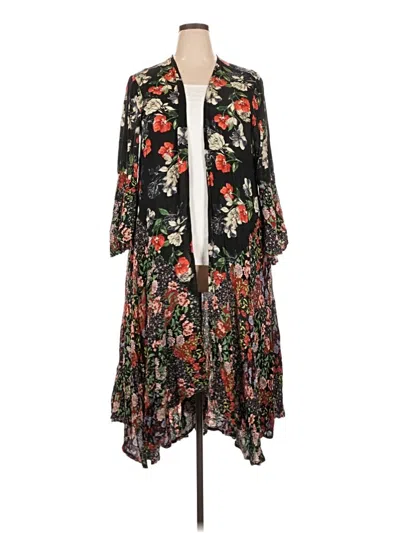Pre-owned Torrid Cardigan Sweater In Black