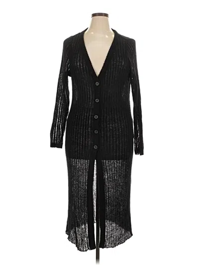 Pre-owned Torrid Cardigan Sweater In Black