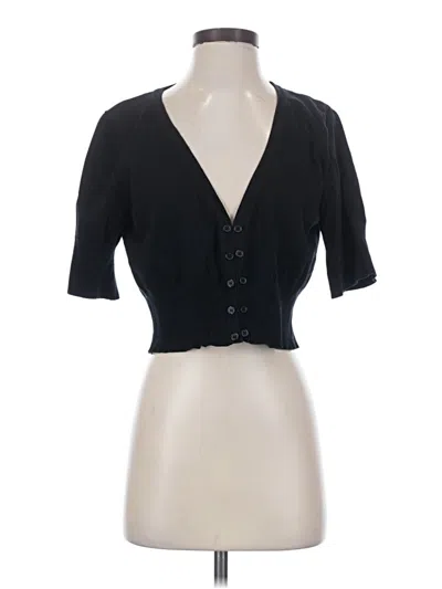 Pre-owned Torrid Cardigan Sweater In Black
