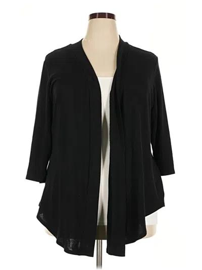 Pre-owned Torrid Cardigan Sweater In Black
