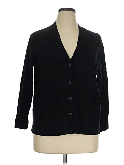 Pre-owned Torrid Cardigan Sweater In Black