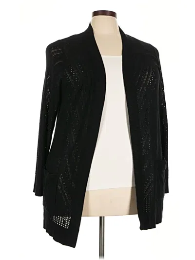 Pre-owned Torrid Cardigan Sweater In Black
