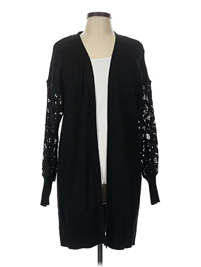 Pre-owned Torrid Cardigan Sweater In Black