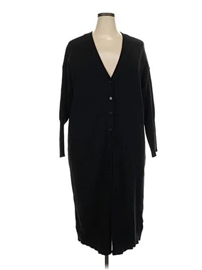 Pre-owned Torrid Cardigan Sweater In Black