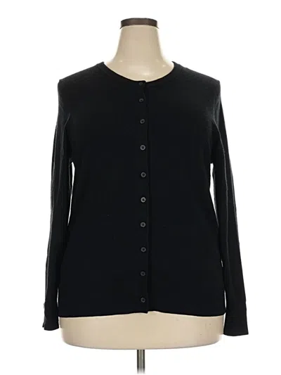 Pre-owned Torrid Cardigan Sweater In Black
