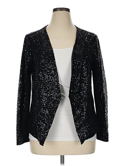 Pre-owned Torrid Cardigan Sweater In Black