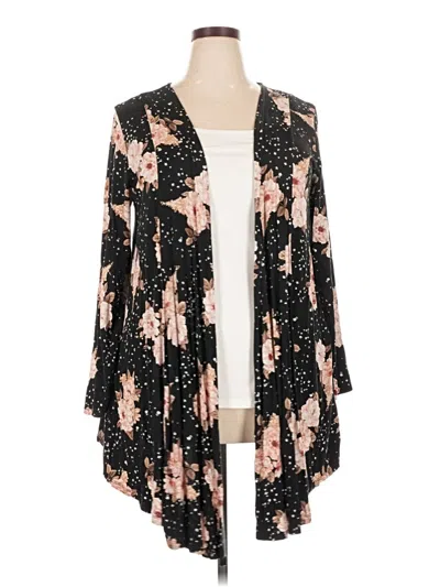 Pre-owned Torrid Cardigan Sweater In Black