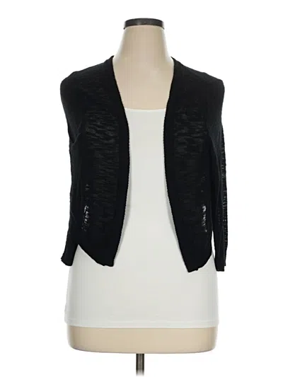 Pre-owned Torrid Cardigan Sweater In Black