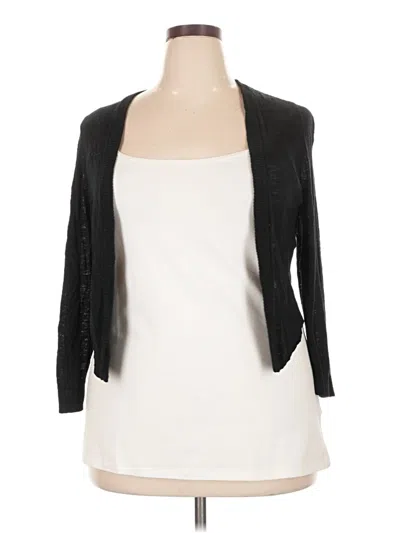 Pre-owned Torrid Cardigan Sweater In Black