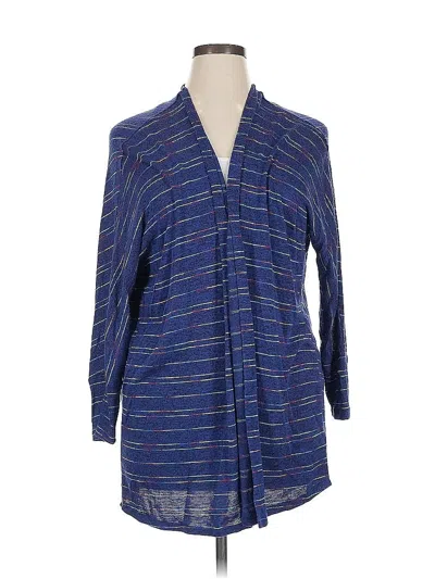 Pre-owned Torrid Cardigan Sweater In Blue