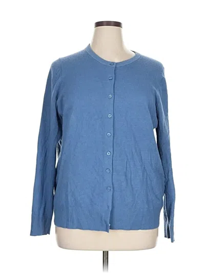 Pre-owned Torrid Cardigan Sweater In Blue