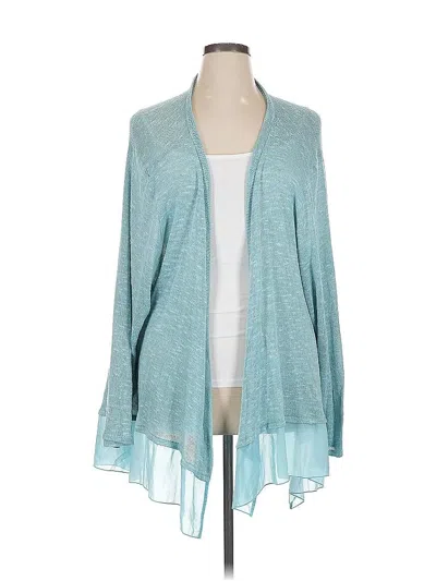 Pre-owned Torrid Cardigan Sweater In Blue