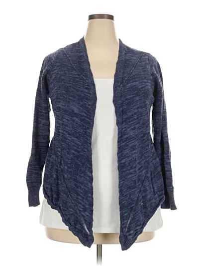 Pre-owned Torrid Cardigan Sweater In Blue