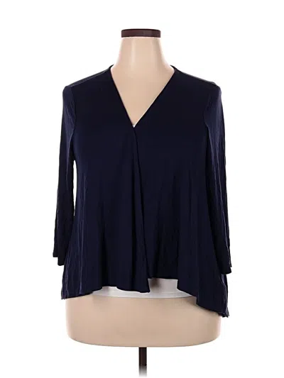Pre-owned Torrid Cardigan Sweater In Blue