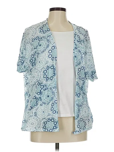 Pre-owned Torrid Cardigan Sweater In Blue