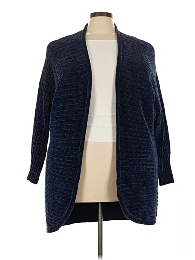Pre-owned Torrid Cardigan Sweater In Blue