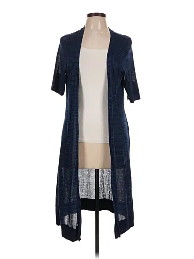 Pre-owned Torrid Cardigan Sweater In Blue