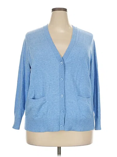Pre-owned Torrid Cardigan Sweater In Blue