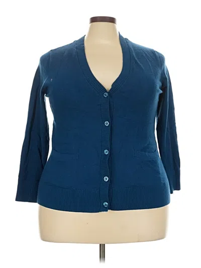Pre-owned Torrid Cardigan Sweater In Blue