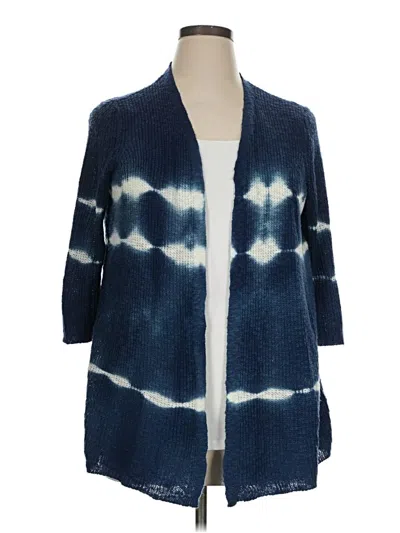 Pre-owned Torrid Cardigan Sweater In Blue