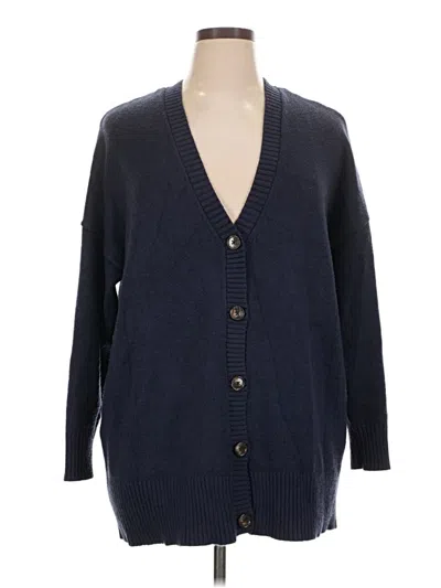 Pre-owned Torrid Cardigan Sweater In Blue