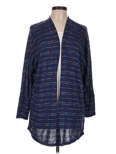Pre-owned Torrid Cardigan Sweater In Blue