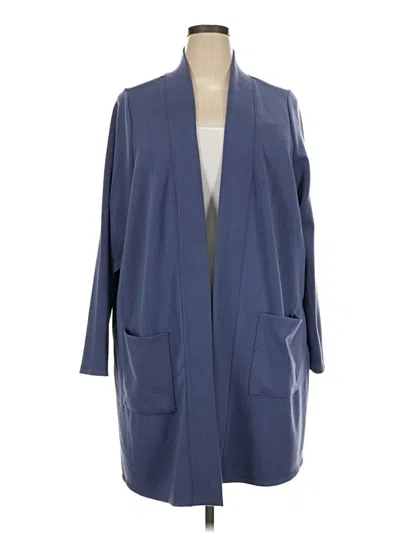Pre-owned Torrid Cardigan Sweater In Blue