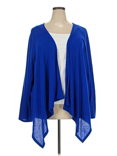Pre-owned Torrid Cardigan Sweater In Blue