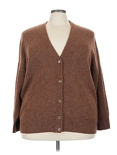 Torrid Cardigan Sweater In Brown