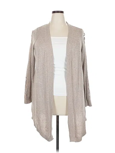 Pre-owned Torrid Cardigan Sweater In Brown