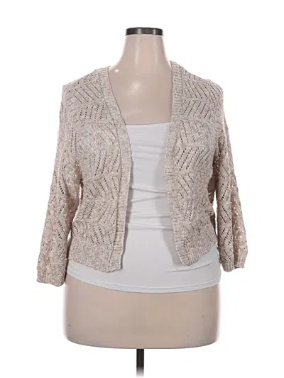 Pre-owned Torrid Cardigan Sweater In Brown