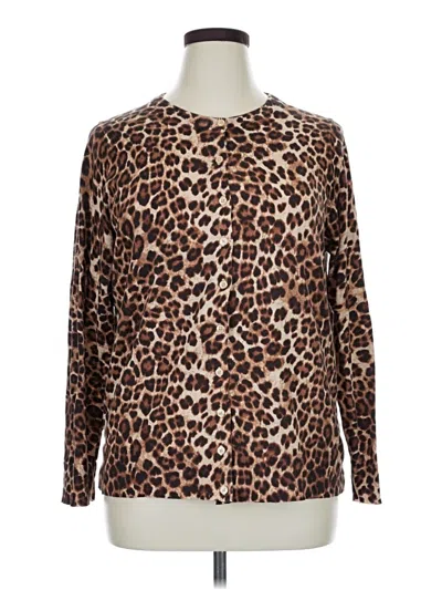 Pre-owned Torrid Cardigan Sweater In Brown