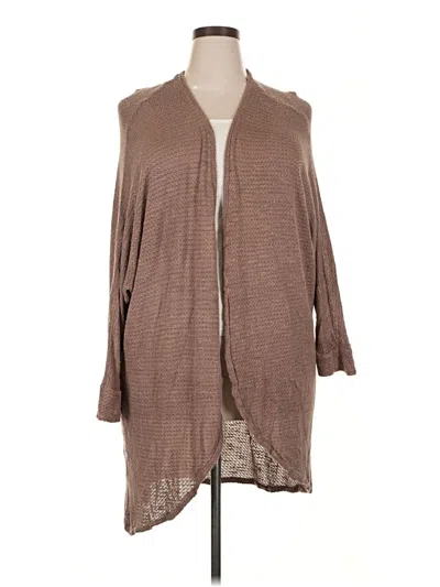 Pre-owned Torrid Cardigan Sweater In Brown