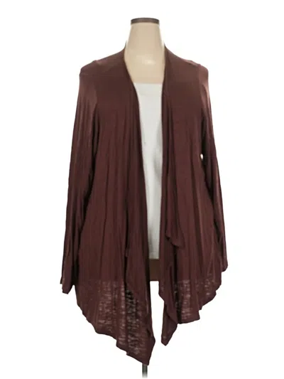 Pre-owned Torrid Cardigan Sweater In Brown