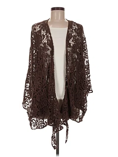 Pre-owned Torrid Cardigan Sweater In Brown