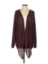 Torrid Cardigan Sweater In Burgundy